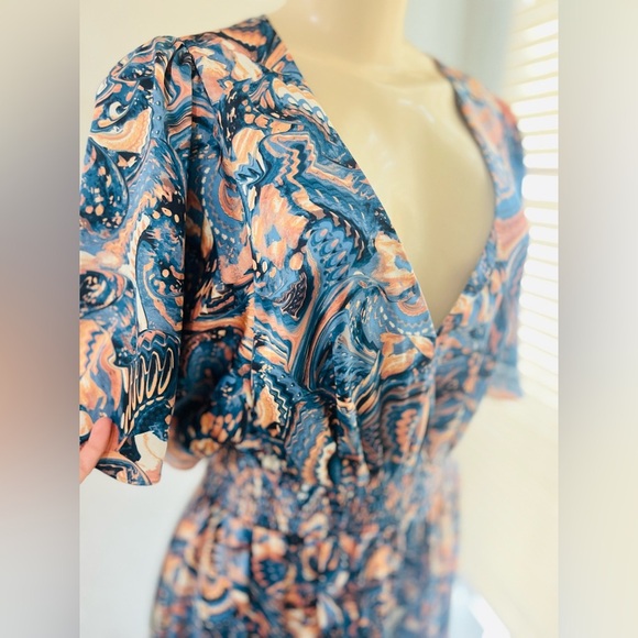 Guess by Marciano Guess Paisley Flutter Sleeve Maxi
Dress size Med - Picture 16 of 16